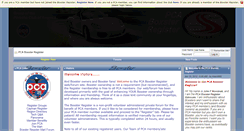 Desktop Screenshot of boxsterregister.org